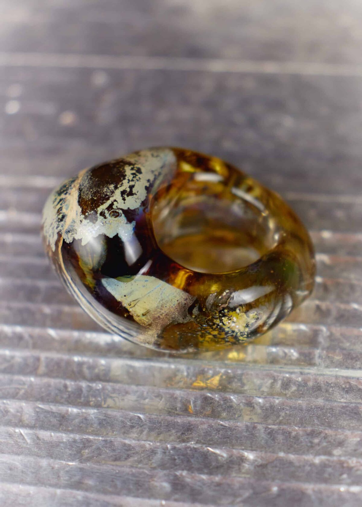 cassiopee glass ring justine menard