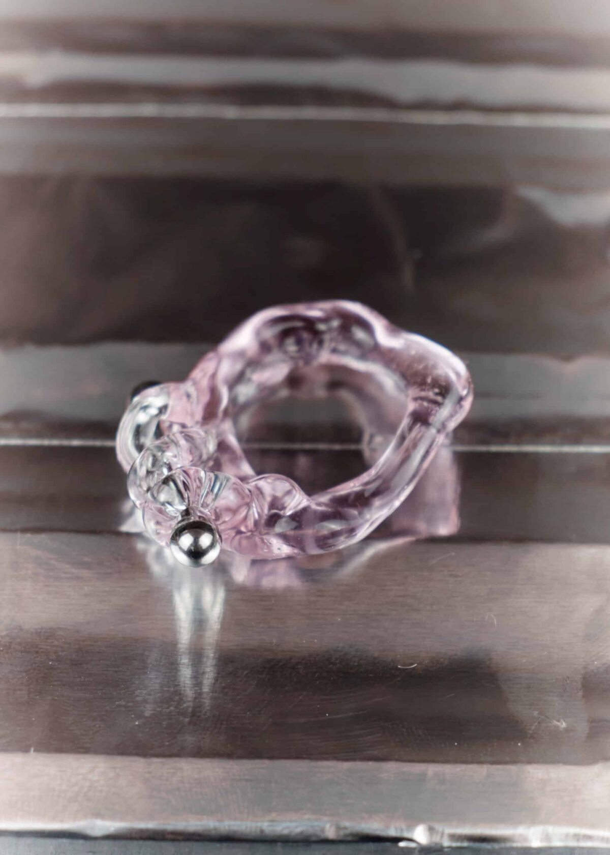 00110 PINK PIERCING ring - Image 2