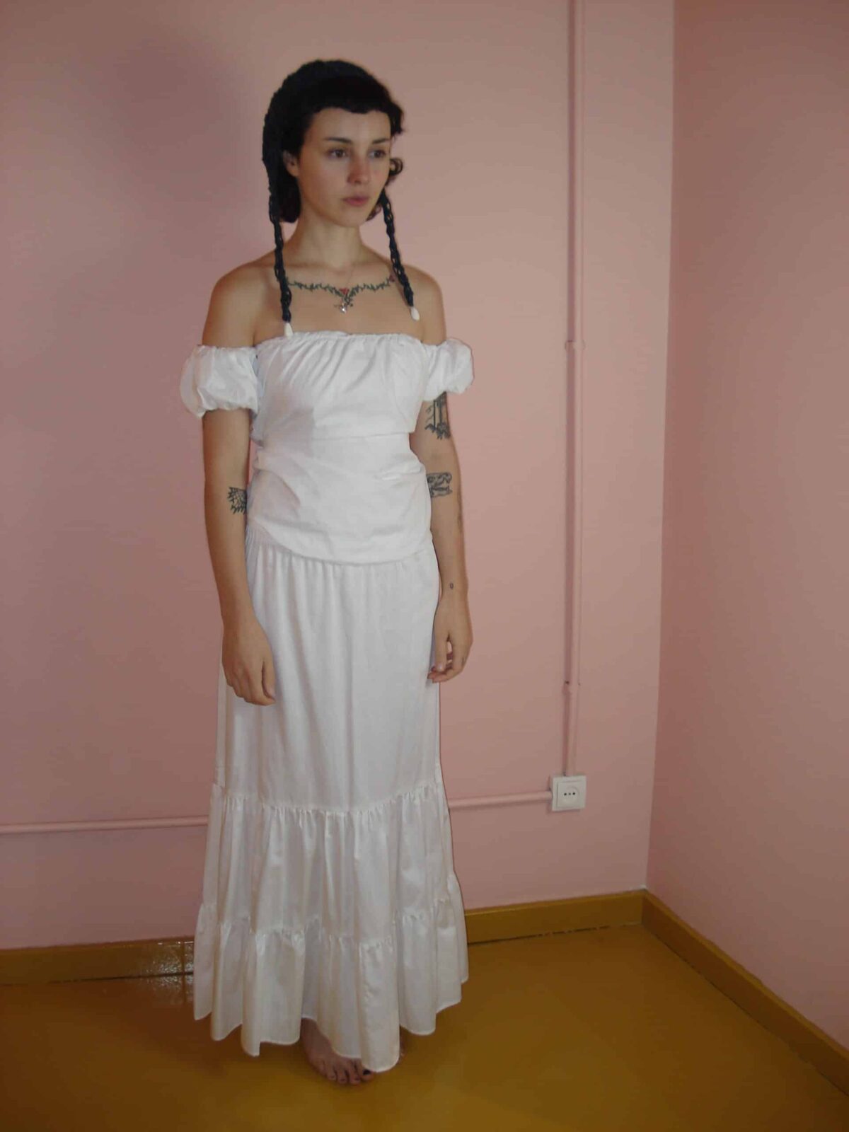 WHITE LONG petticoat - Image 5