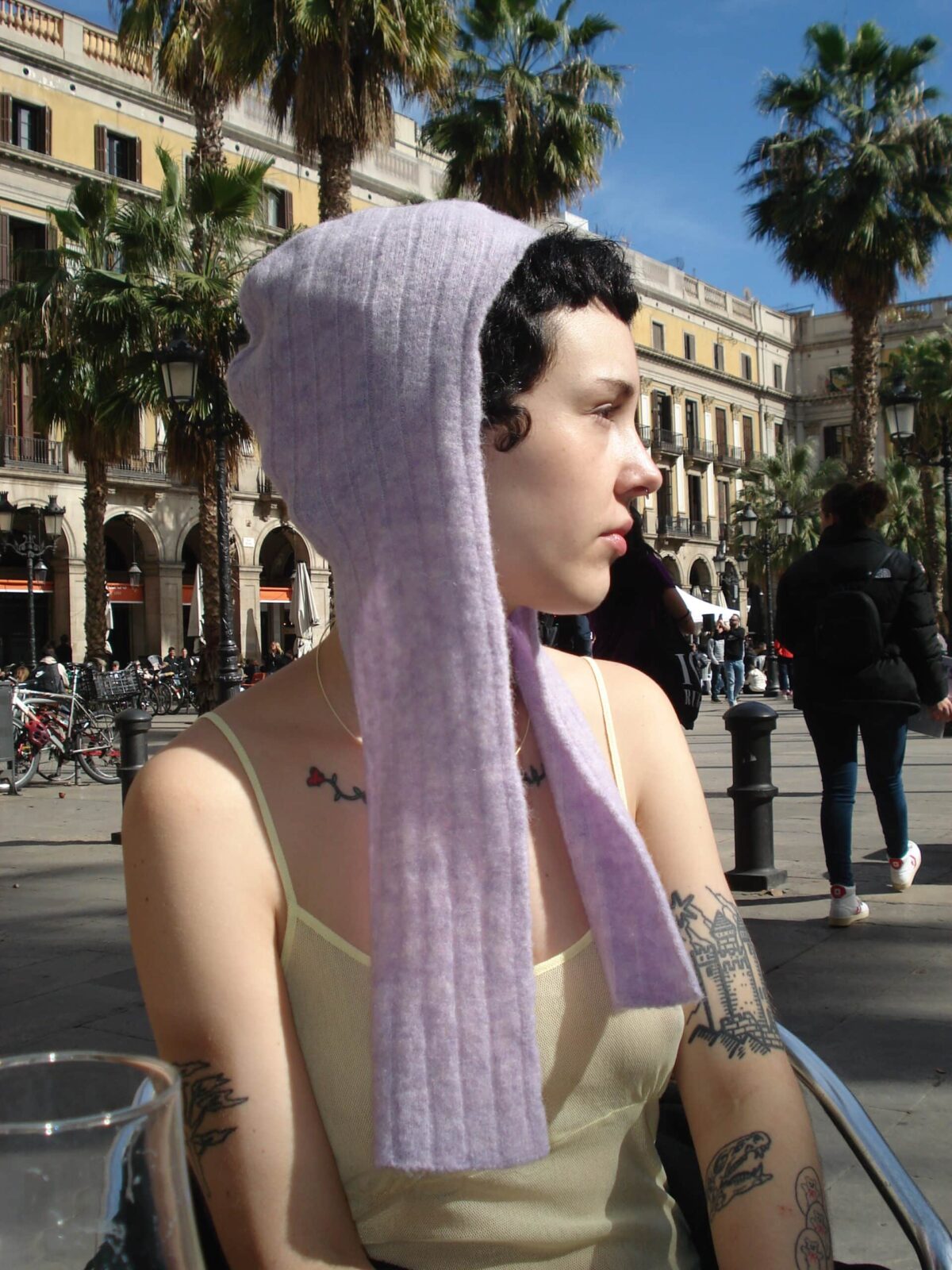 MIMI LAVENDER headpiece - Image 5