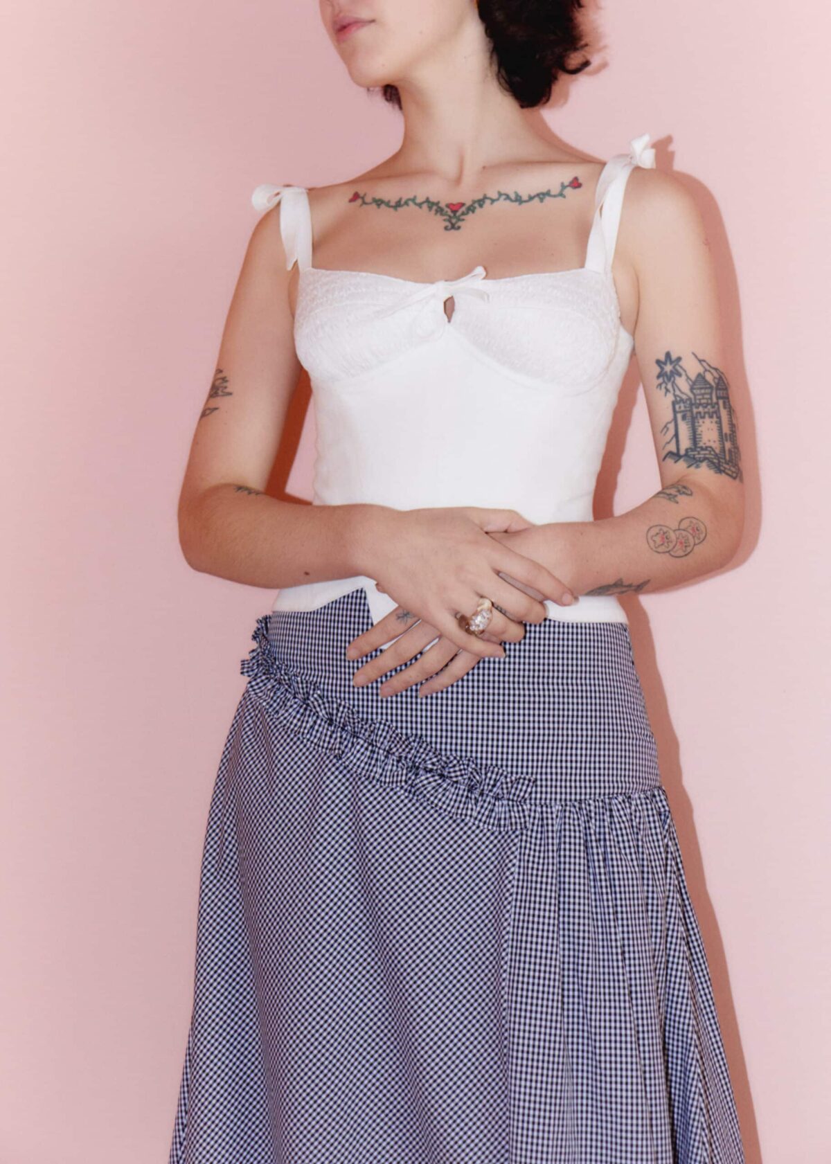 beatrice cotton skirt