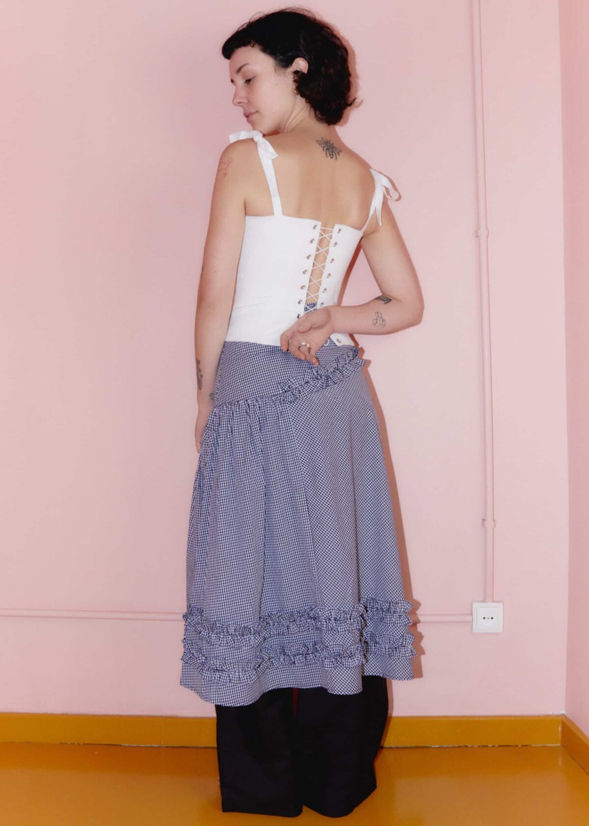 beatrice cotton skirt