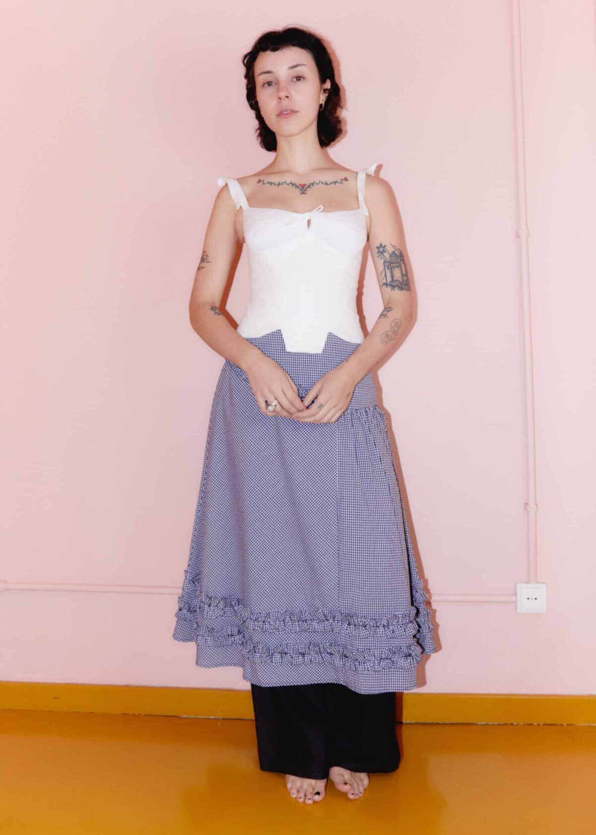 beatrice cotton skirt