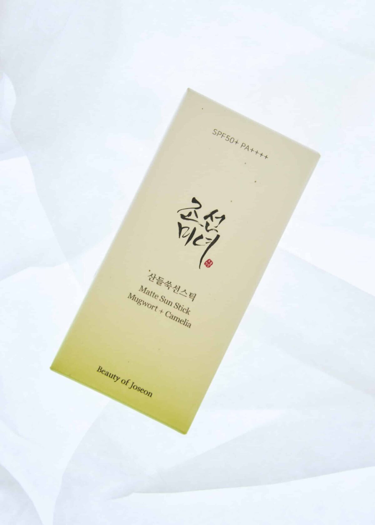 matte sun stick mugwort camelia spf beauty of joseon