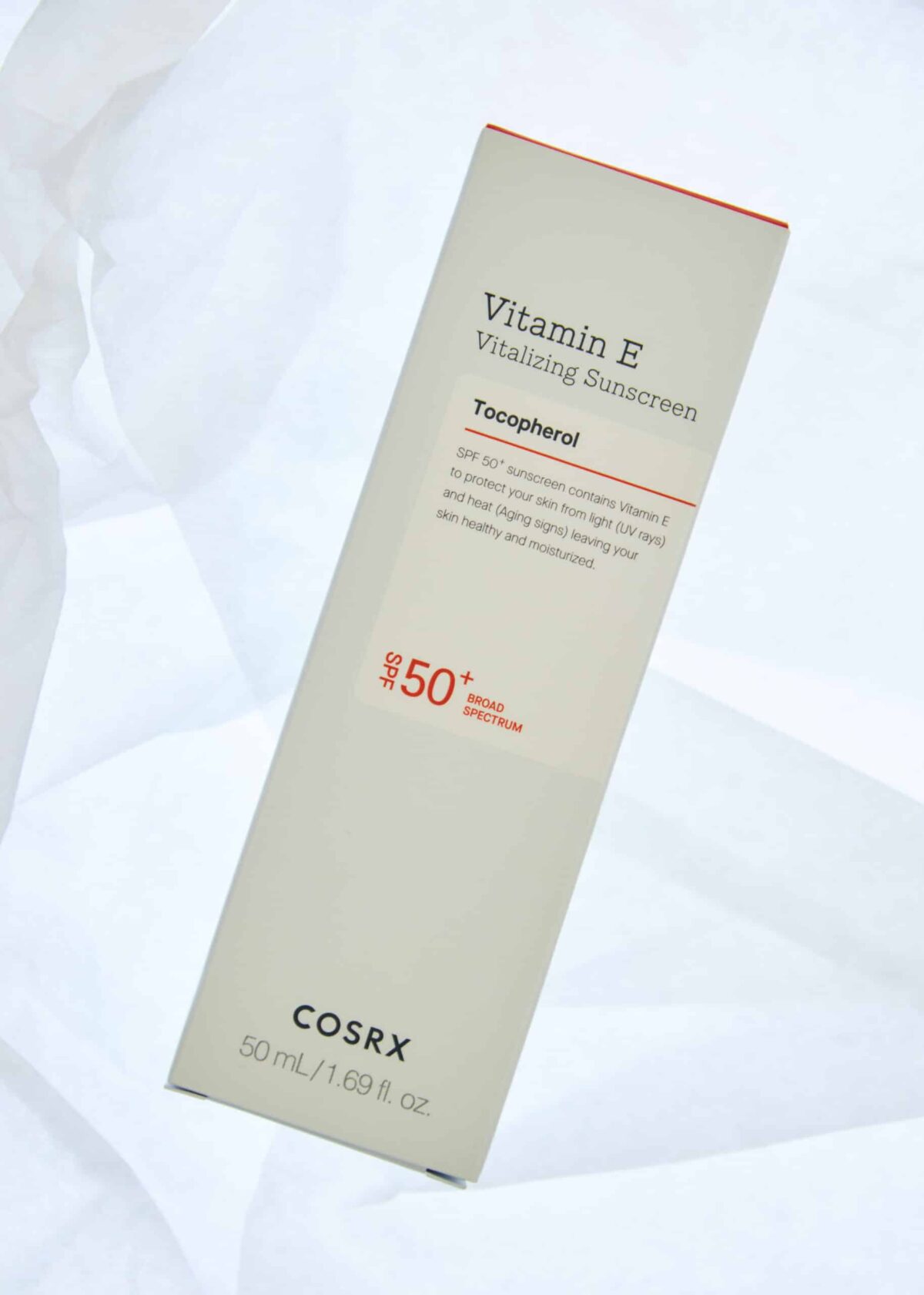 COSRX Vitamin E vitalizing sunscreen SPF