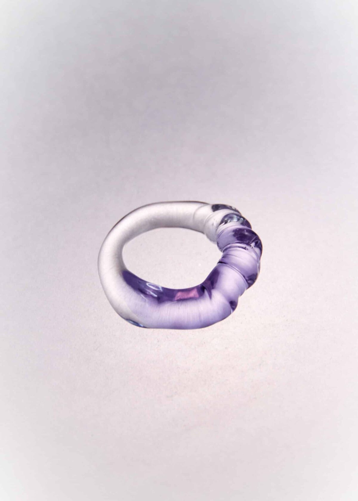 tao glass ring lilac levens