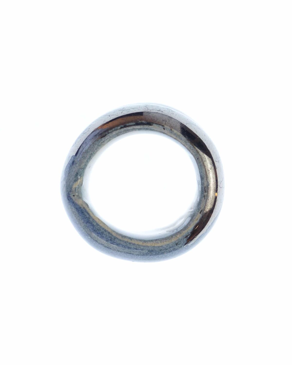 silver blue ceramic ring levens