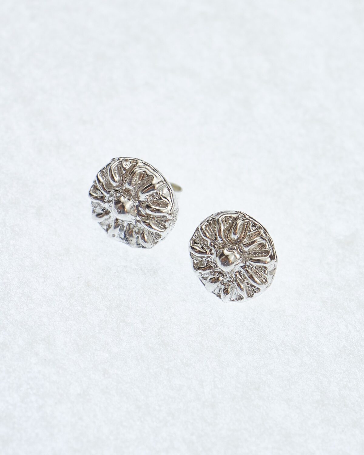 sol studs silver sofía rocha earrings