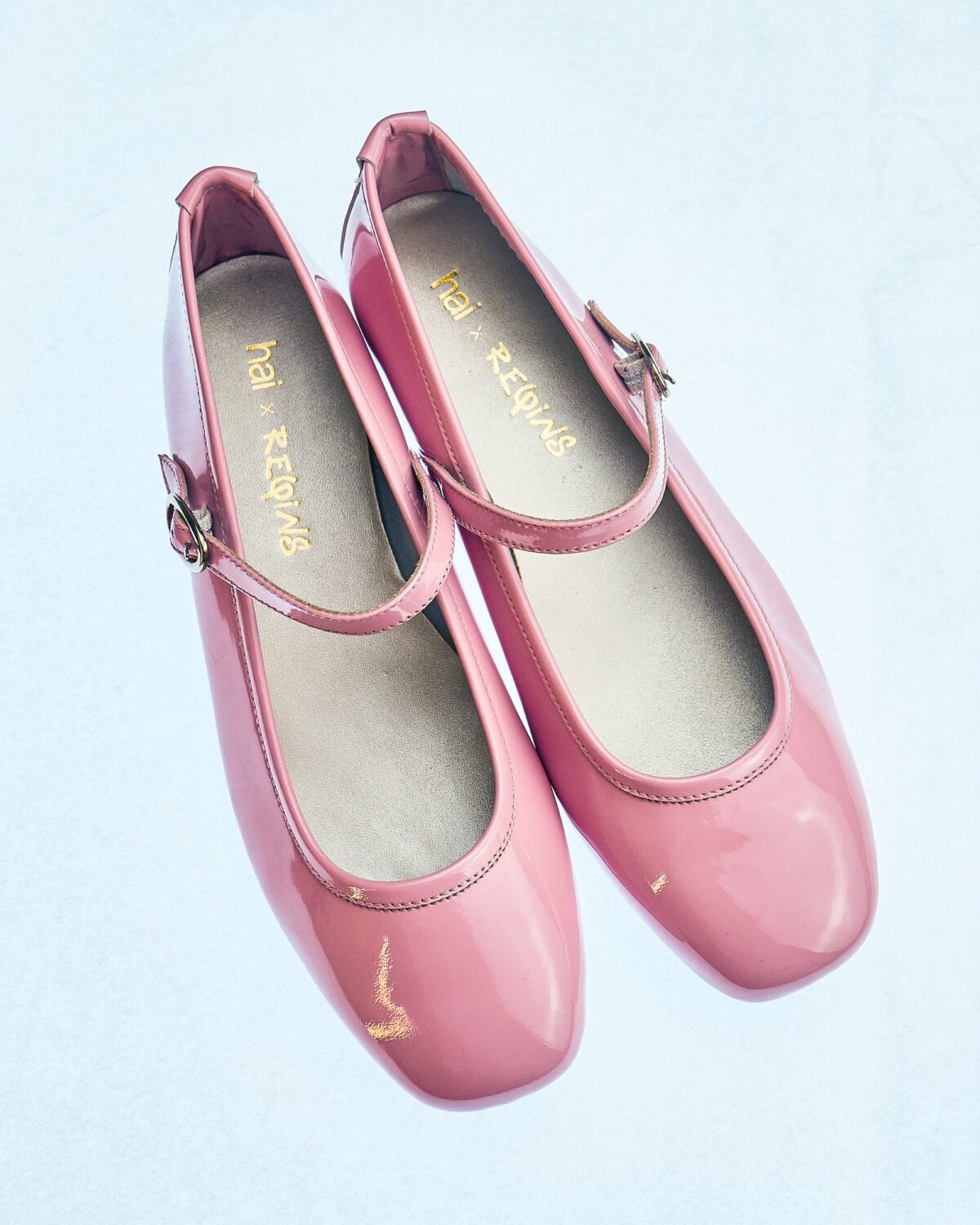 constance pink patent leather mary janes hai