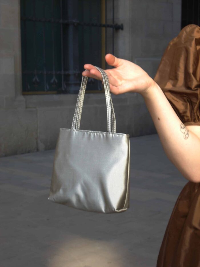 dupion little silk bag hai