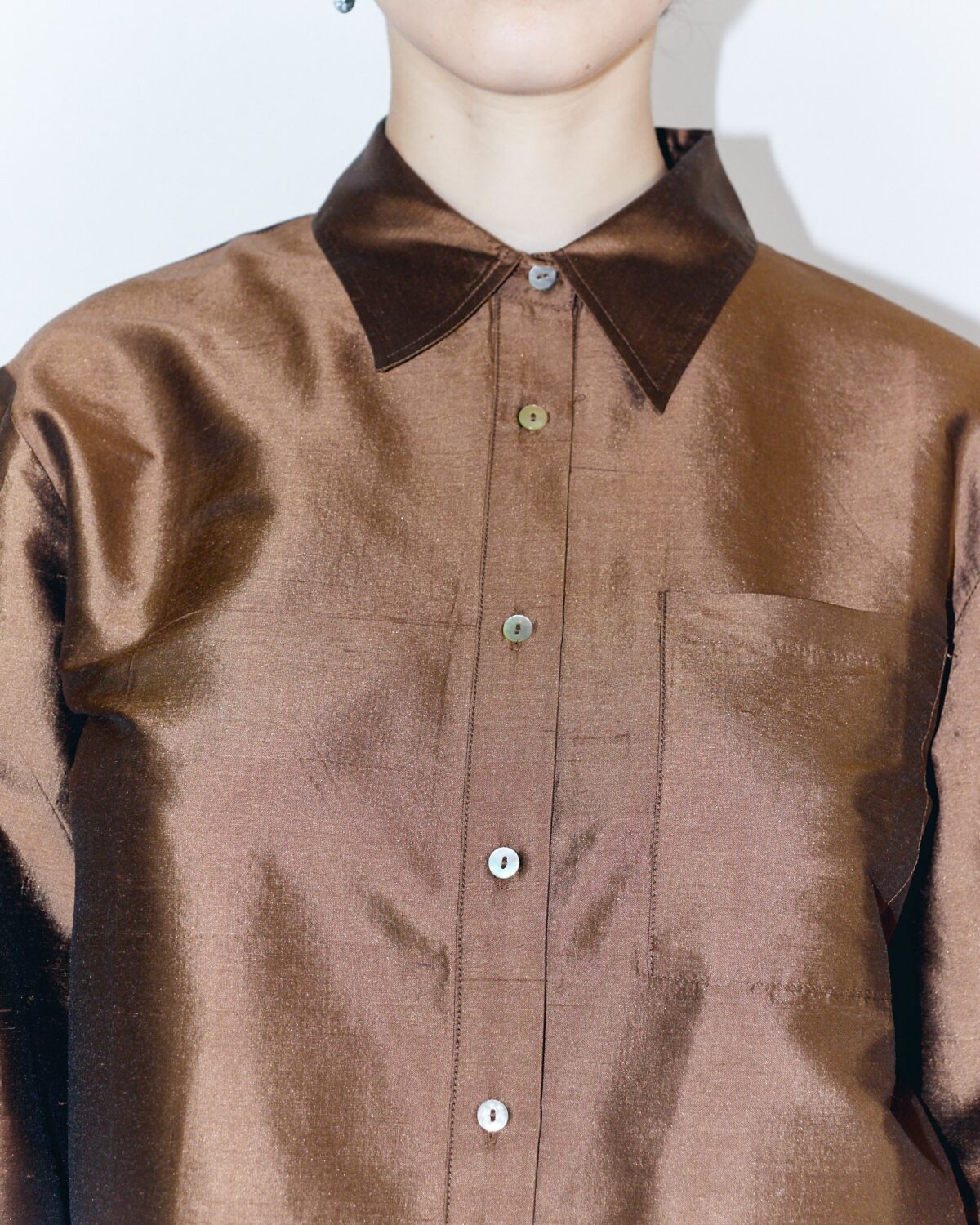 floris shirt brown hai