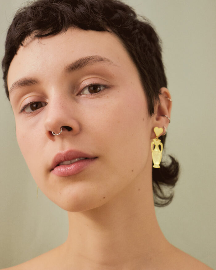 vaso earrings après ski muy frágil