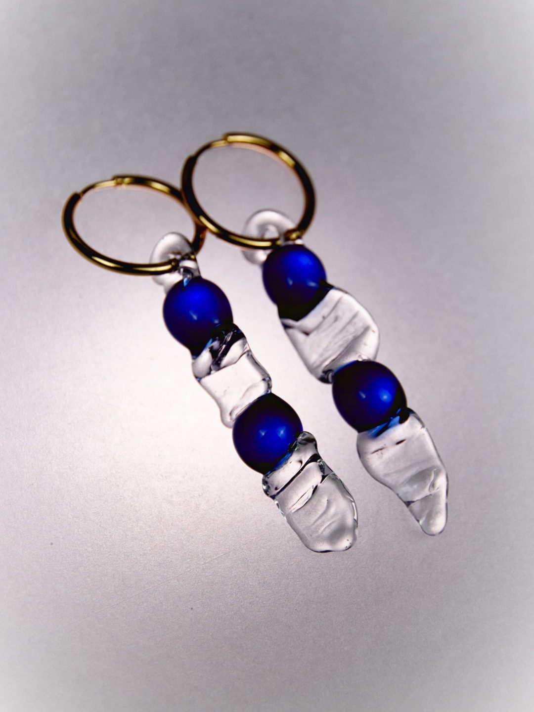 fenice glas hoops blue levens