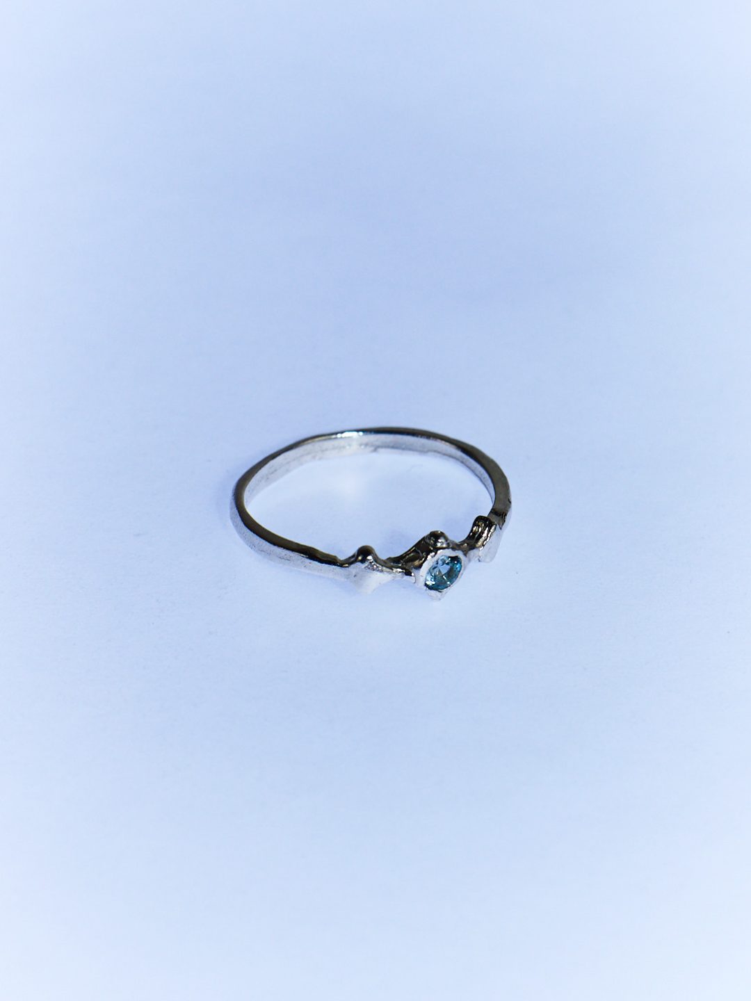 pupila silver light blue ring sofía rocha