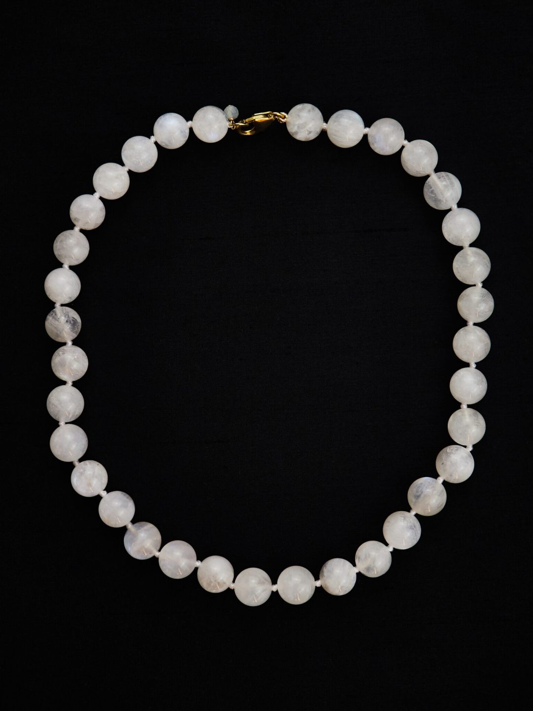 moonshine moonstone quartz necklace hai muy frágil