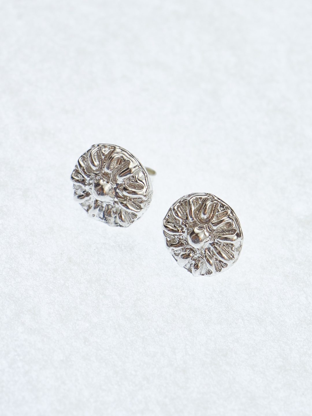 sol studs silver sofía rocha earrings