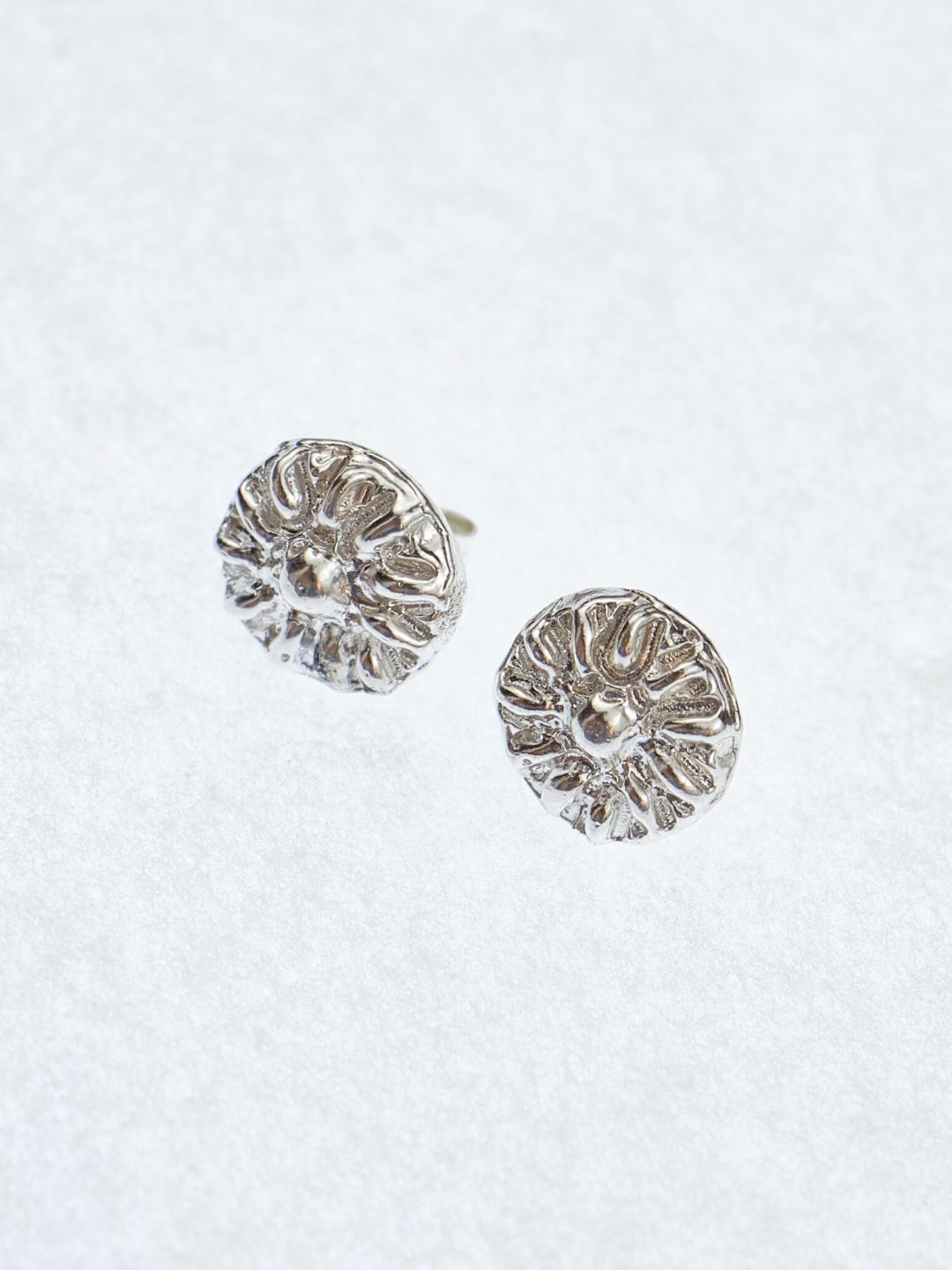 sol studs silver sofía rocha earrings