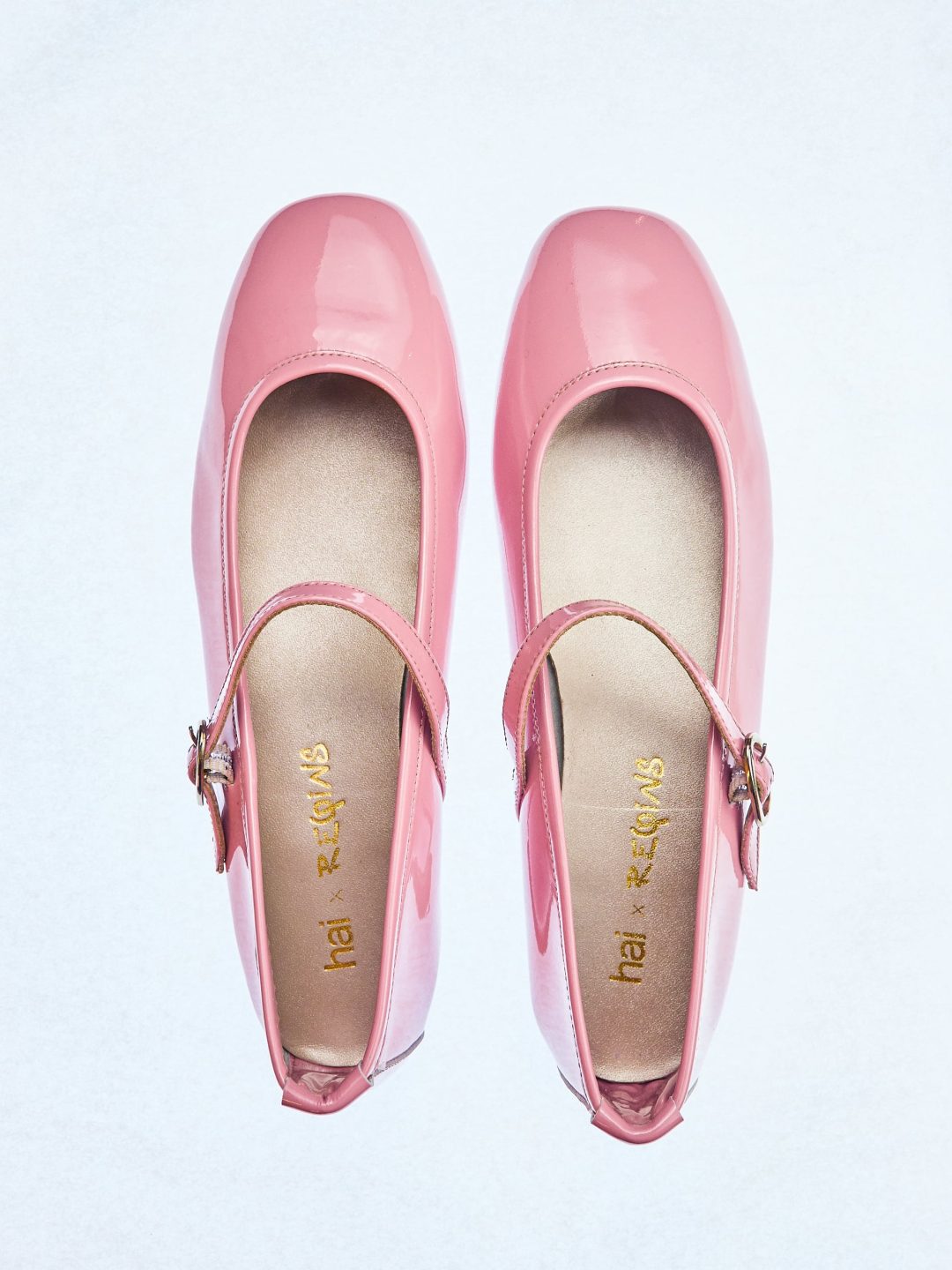 constance pink patent leather mary janes hai