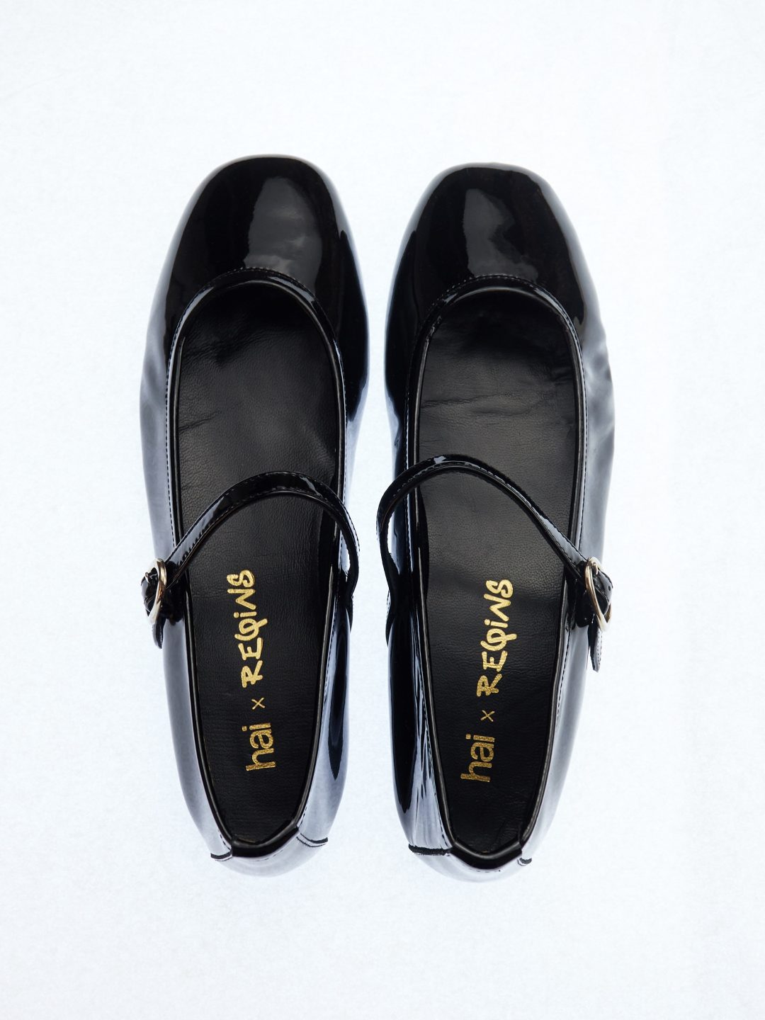 constance black patent leather mary janes hai