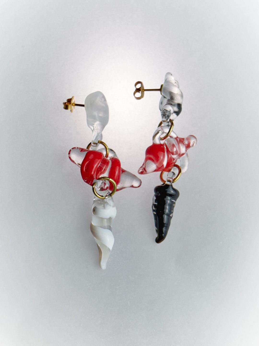 veniceå© glass earrings levens muy frágil