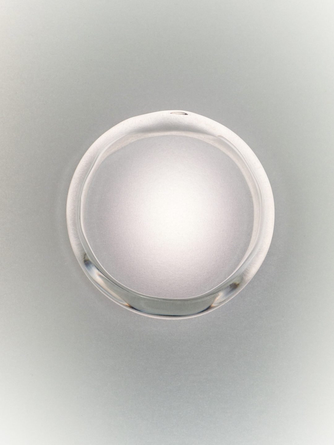 clear glass bracelet transparent levens muy frágil