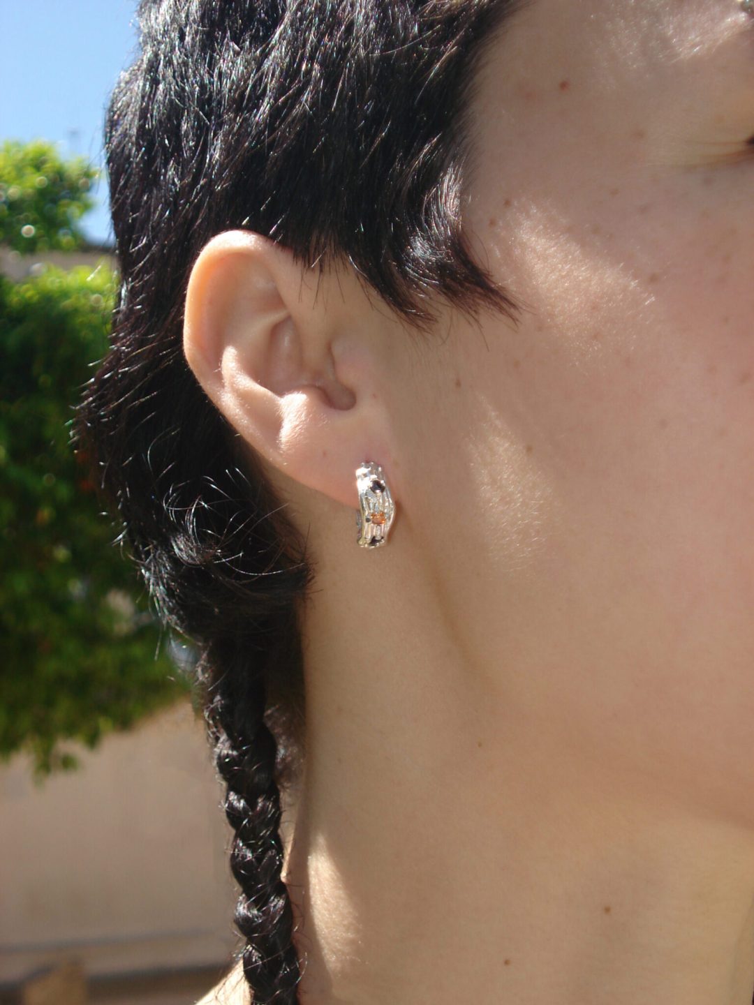 artemisa earrings silver sofía rocha muy frágil