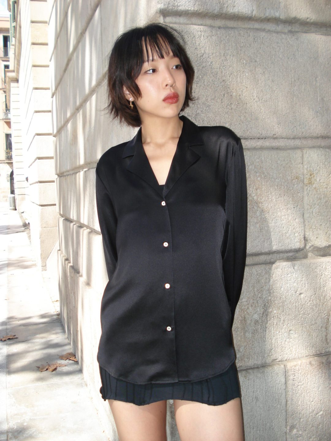 irene blouse black home of hai muy frágil